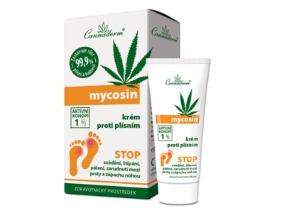 Cannaderm Mycosin krém proti plísním 30 g