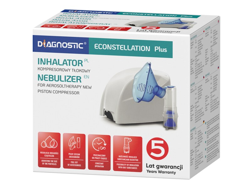 Biotter Diagnostic Econstellation kompresorový inhalátor 1 sada