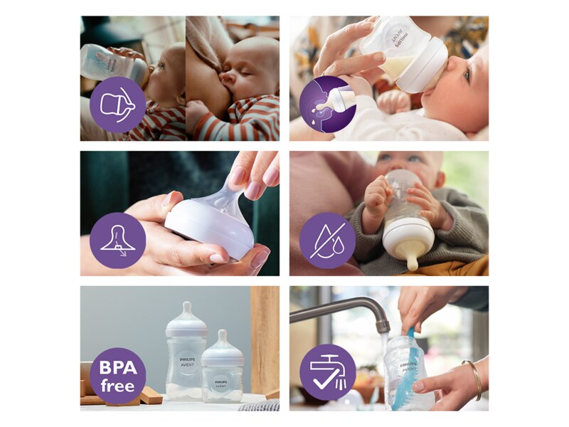 Philips Avent Natural Response savička 2 novorozenecký průtok 0+ měsíců 2 ks