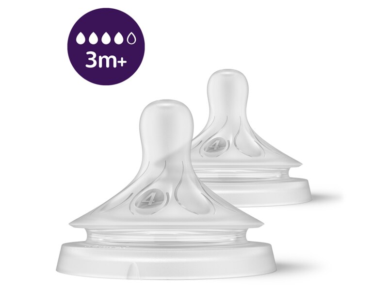 Philips Avent Natural Response savička 4 střední průtok 3+ měsíců 2 ks