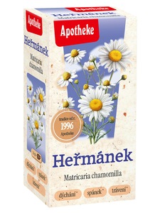 Apotheke Heřmánek pravý nálevové sáčky 20x1,5 g Apotheke Heřmánek pravý nálevové sáčky 20x1,5 g