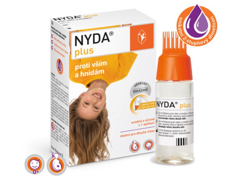 Nyda Plus roztok proti vším a hnidám 100 ml