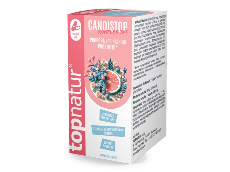 Topnatur Candi Stop 60 kapslí