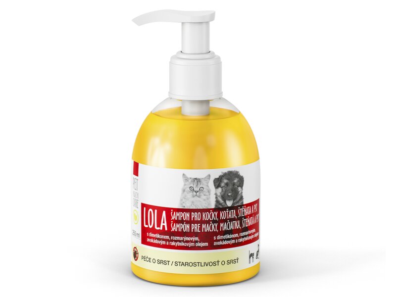 Pet Health Care Lola šampon pro psy a kočky s dávkovačem 250 ml