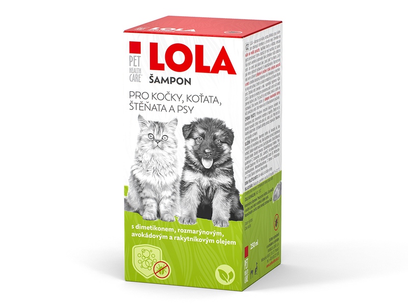 Pet Health Care Lola šampon pro psy a kočky s dávkovačem 250 ml