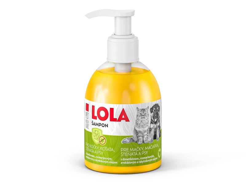 Pet Health Care Lola šampon pro psy a kočky s dávkovačem 250 ml
