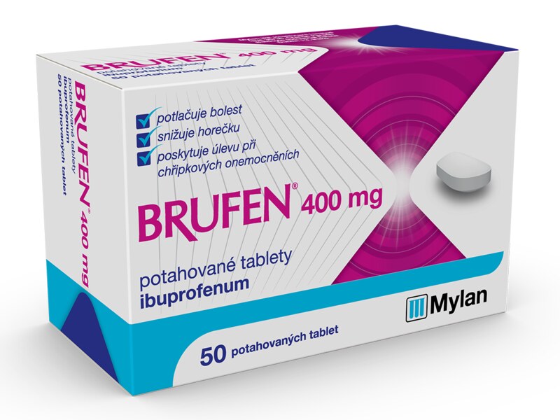 Brufen 400 mg 50 potahovaných tablet Brufen 400 mg 50 potahovaných tablet