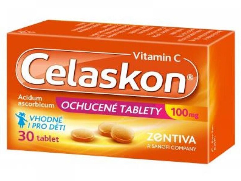 Celaskon 100 mg pomeranč 30 tablet Celaskon 100 mg pomeranč 30 tablet
