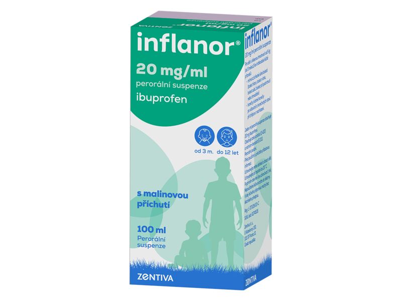 Inflanor 20 mg/ml perorální suspenze 100 ml