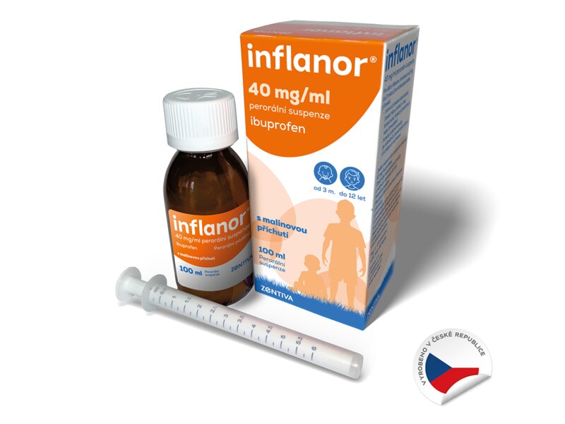 Inflanor 40 mg/ml perorální suspenze 100 ml
