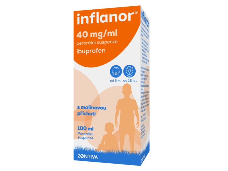 Inflanor 40 mg/ml perorální suspenze 100 ml