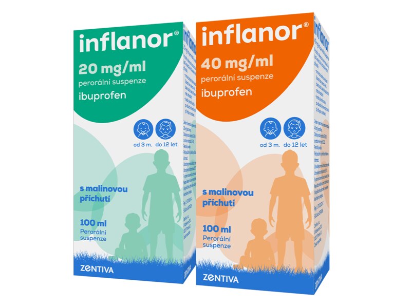 Inflanor 40 mg/ml perorální suspenze 100 ml