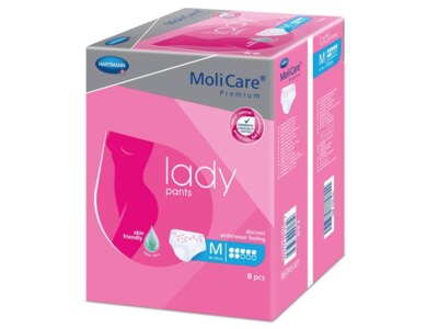 MoliCare Lady Pants inkontinenční kalhotky 7 kapek M 8 ks MoliCare Lady Pants inkontinenční kalhotky 7 kapek M 8 ks