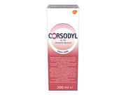 Corsodyl ústní voda 0,1 % 200 ml Corsodyl ústní voda 0,1 % 200 ml