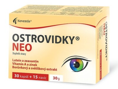 Noventis Ostrovidky Neo 30+15 kapslí