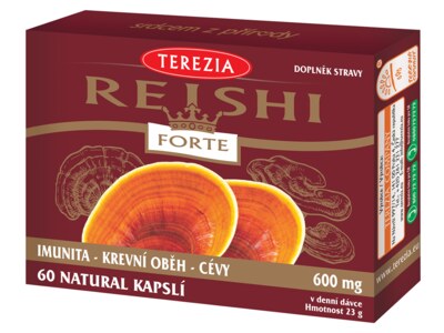 Terezia Reishi Forte 60 kapslí