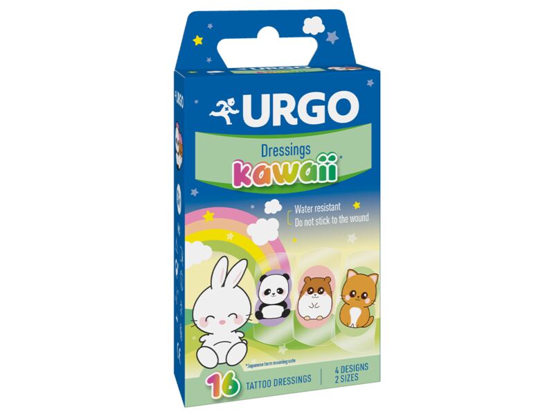 Urgo Kawaii dětské náplasti 16 ks Urgo Kawaii dětské náplasti 16 ks