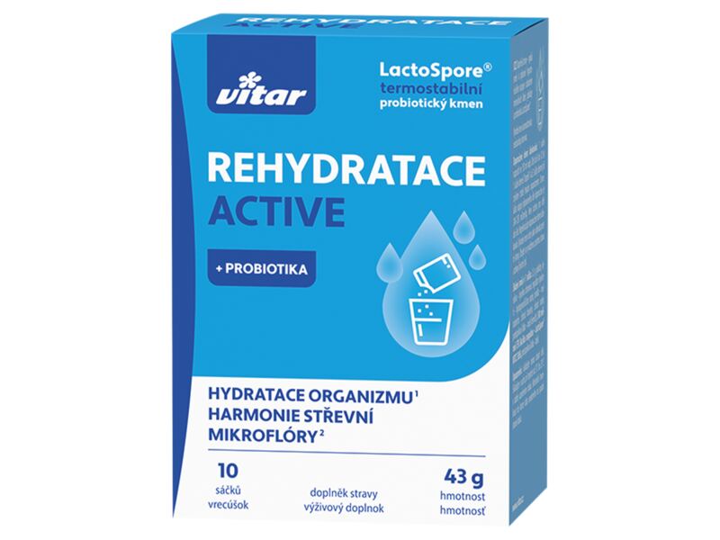 Vitar Rehydratace Active 10 sáčků 