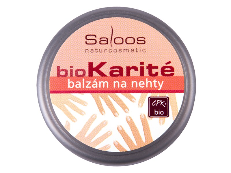 Saloos BIO Karité balzám na nehty 19 ml 