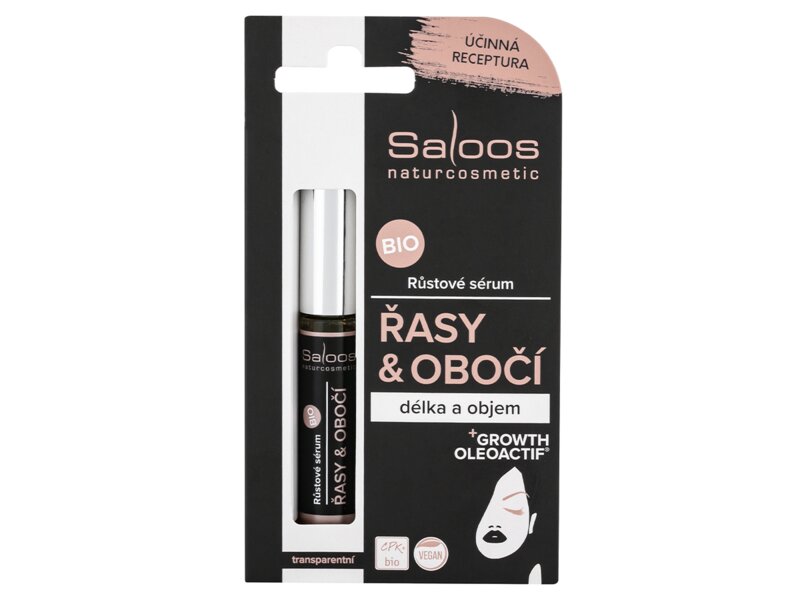 Saloos BIO sérum na řasy a obočí 7 ml Saloos BIO sérum na řasy a obočí 7 ml