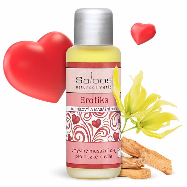 Saloos Erotika masážní olej 50 ml Saloos Erotika masážní olej 50 ml
