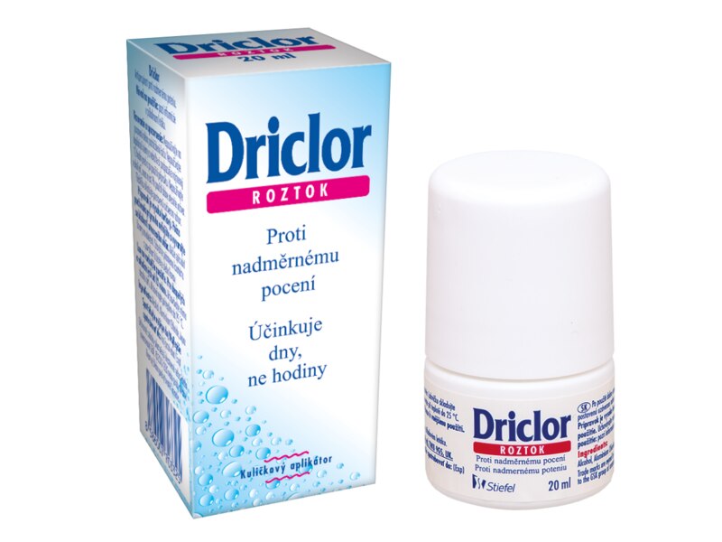 Driclor antiperspirant při nadměrném pocení 20 ml Driclor antiperspirant při nadměrném pocení 20 ml