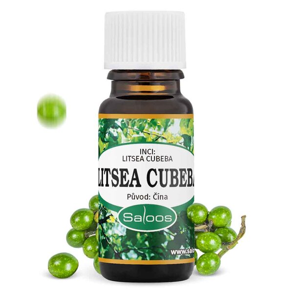 Saloos Litsea Cubeba olej 10 ml Saloos Litsea Cubeba olej 10 ml