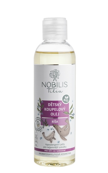 Nobilis Tilia Ríša dětský koupelový olej 200 ml Nobilis Tilia Ríša dětský koupelový olej 200 ml