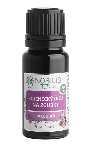 Nobilis Tilia Jakoubek olej při prořezávání zoubků 10 ml Nobilis Tilia Jakoubek olej při prořezávání zoubků 10 ml