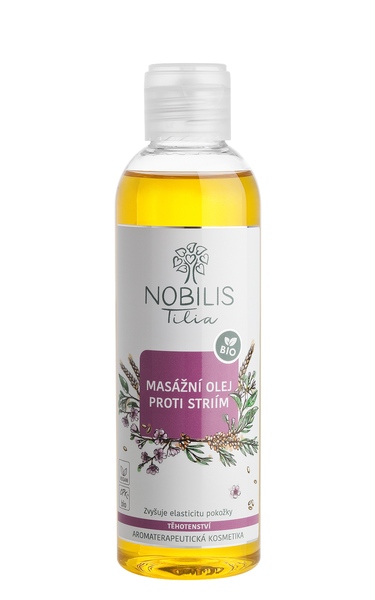 Nobilis Tilia Masážní olej proti striím 200 ml Nobilis Tilia Masážní olej proti striím 200 ml