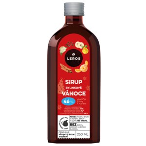 Leros Sirup Bylinkové Vánoce 250 ml