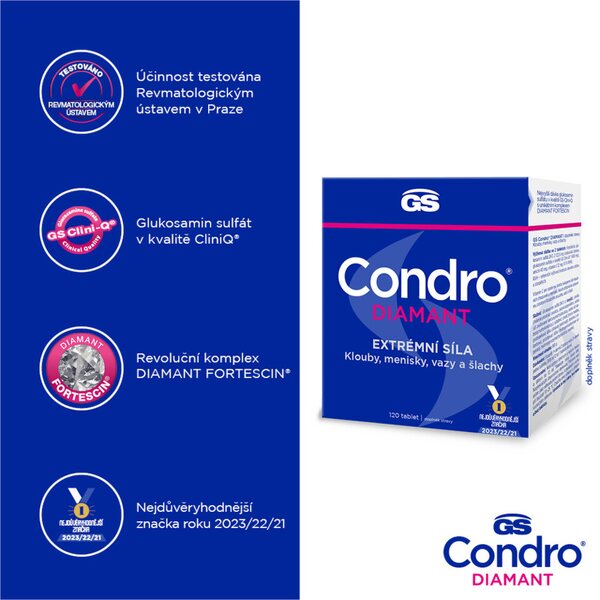 GS Condro Diamant 120 tablet