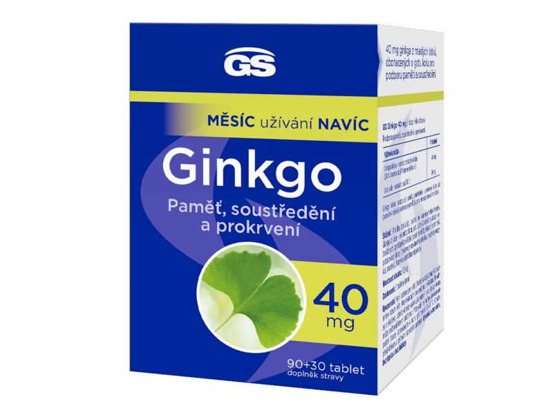 GS Ginkgo 40 mg 90+30 tablet