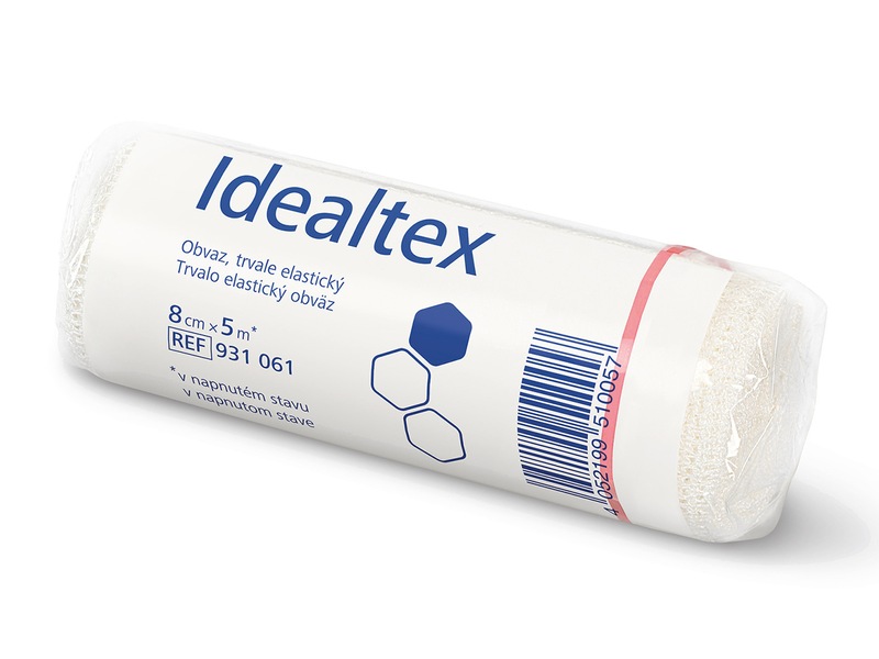 Idealtex Obinadlo pružné 8 cm x 5 m 1 ks