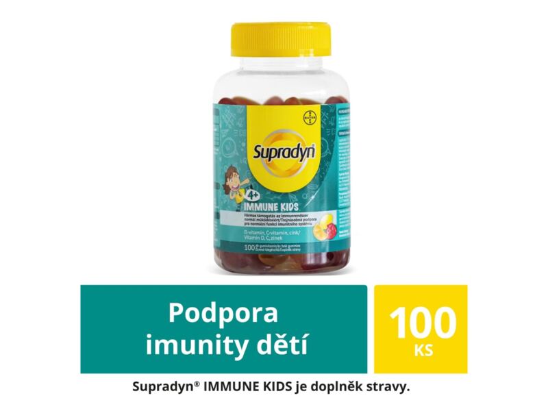 Supradyn Immune Kids želé 100 ks Supradyn Immune Kids želé 100 ks
