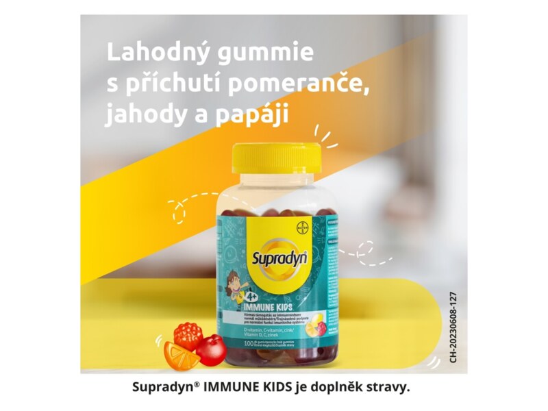 Supradyn Immune Kids želé 100 ks