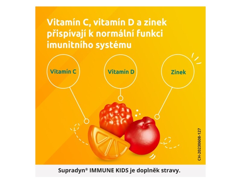 Supradyn Immune Kids želé 100 ks Supradyn Immune Kids želé 100 ks