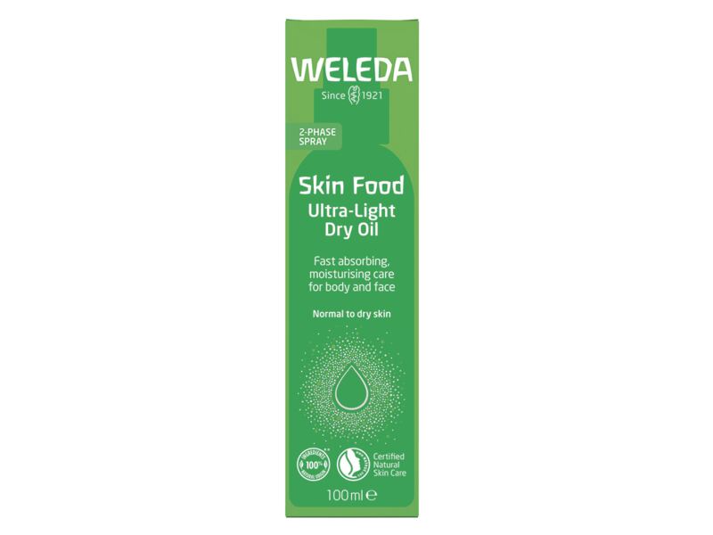 Weleda Skin Food ultra lehký suchý olej 100 ml Weleda Skin Food ultra lehký suchý olej 100 ml