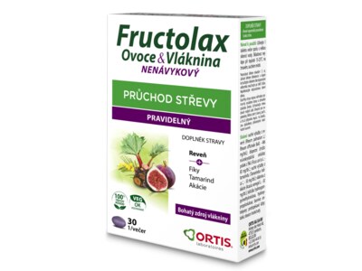 Fructolax Ovoce & Vláknina 30 tablet Fructolax Ovoce & Vláknina 30 tablet