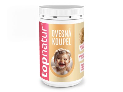 Topnatur Ovesná koupel pro děti dóza 350 g