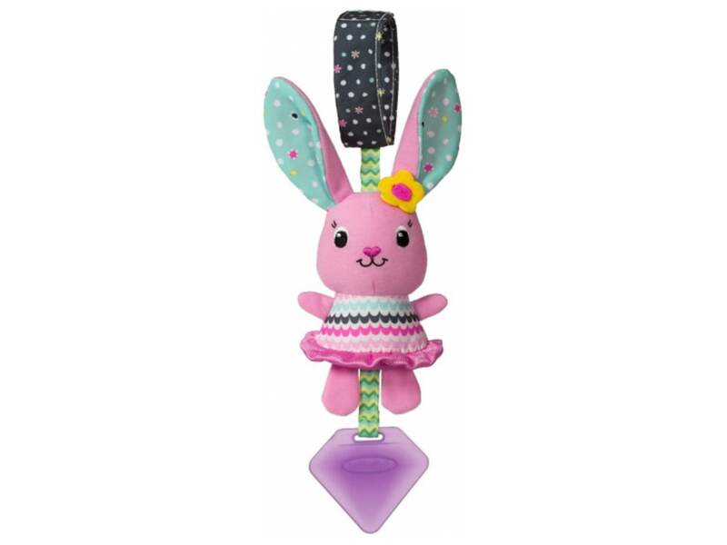 Infantino Závěsný cinkající králíček