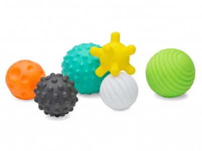 Infantino Míčky s texturami 6 ks Infantino Míčky s texturami 6 ks
