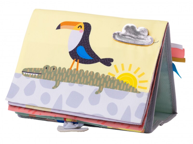 Taf Toys Knížka pro hru na bříšku Savana