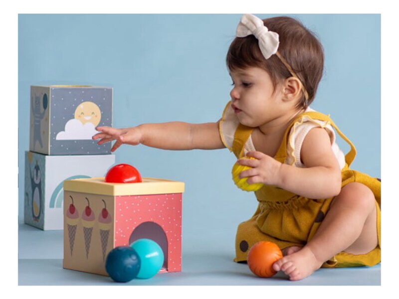 Taf Toys Sada kostek a míčků Severní pól