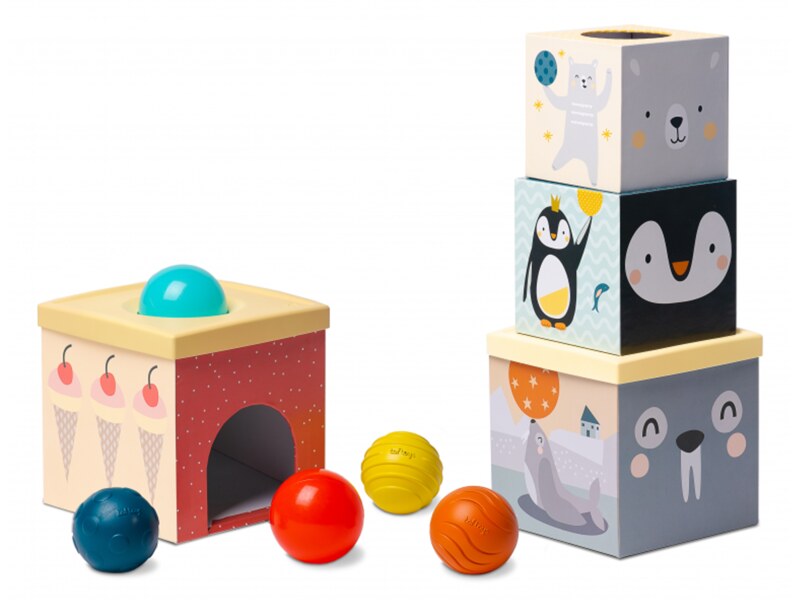 Taf Toys Sada kostek a míčků Severní pól
