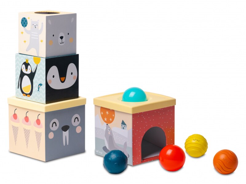 Taf Toys Sada kostek a míčků Severní pól