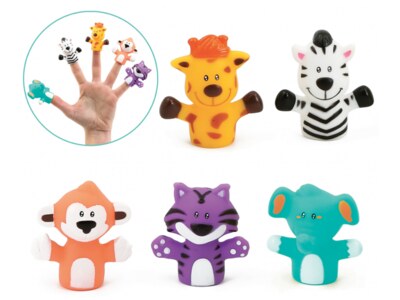 Ludi Prstoví maňásci zvířátka z džungle Ludi Prstoví maňásci zvířátka z džungle