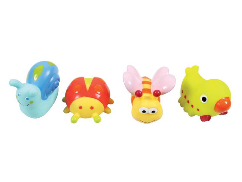 Ludi Hračky do vody zvířátka z louky 4 ks