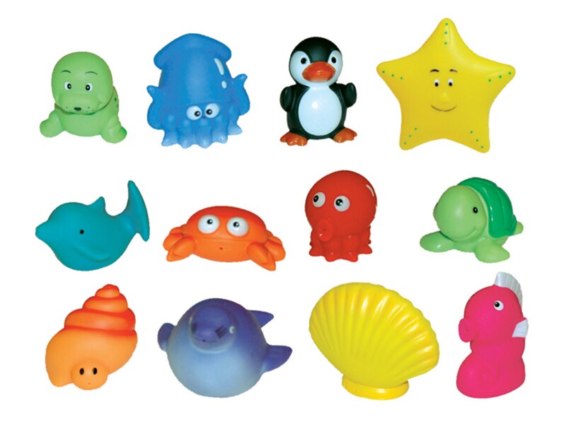 Ludi Sada hraček do koupele Mořská zvířátka 