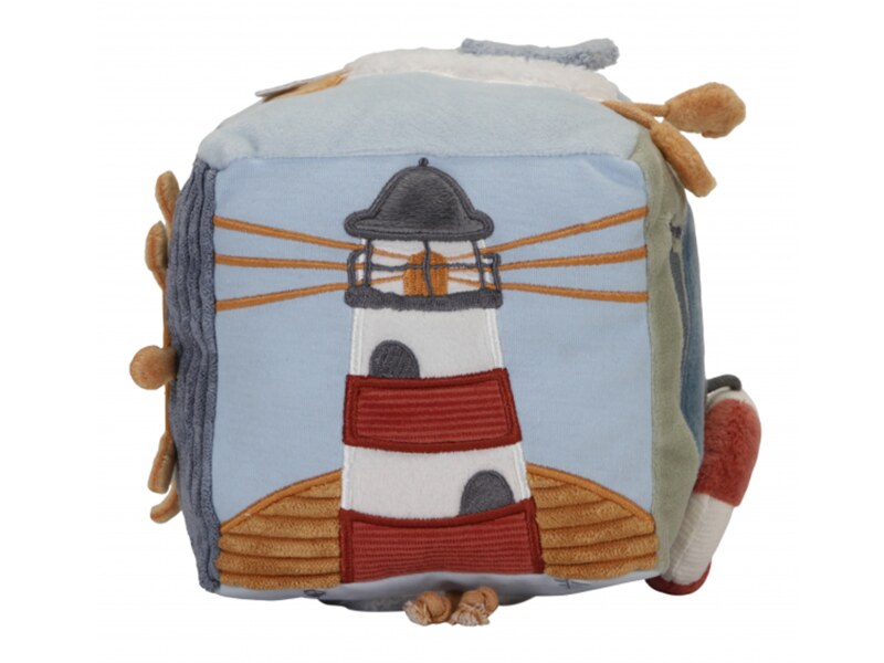 Little Dutch Plyšová kostka Námořnický záliv 